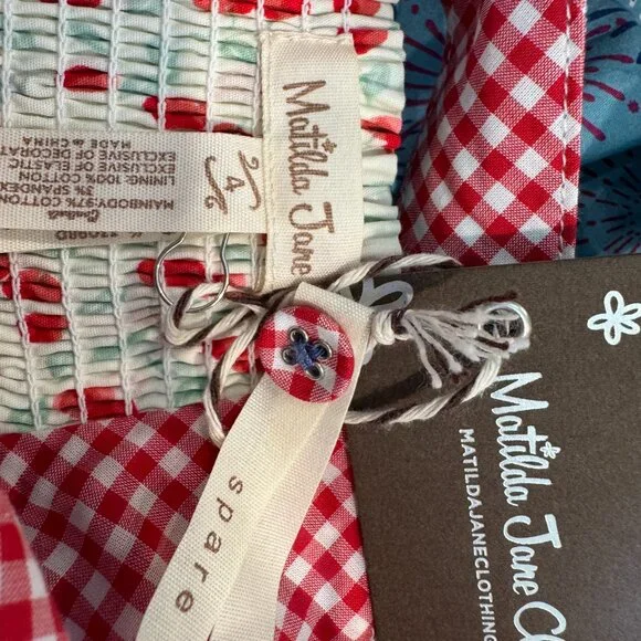 Matilda Jane “Jolene” parade pageant | Red White & Blue 4 girls '4th of July' - Picture 5 of 5